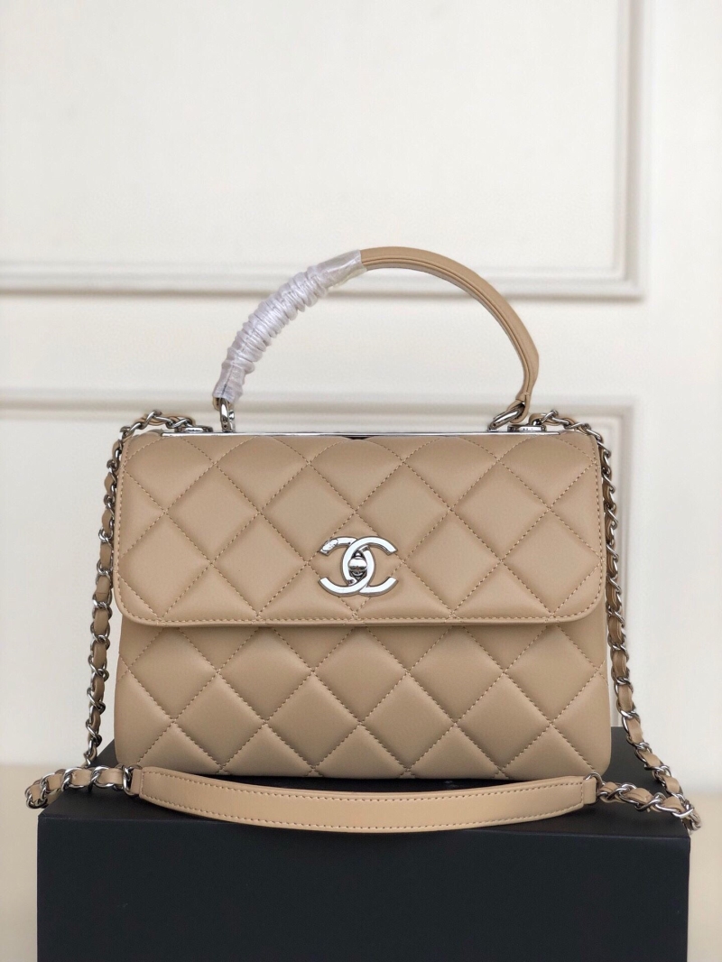 Ch**el top handle bags
